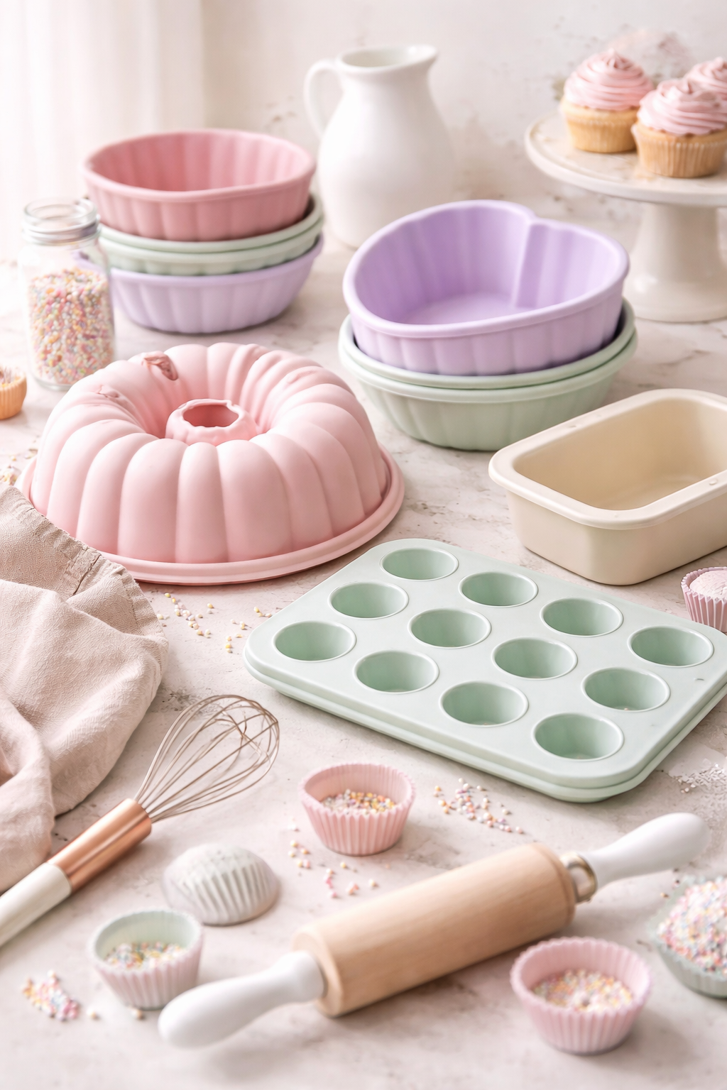 Silikon Kek Kalıpları