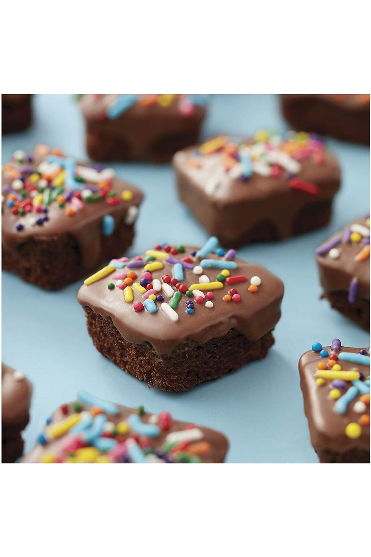 Silikon Kare Desen Sabun Mum Muffin Çikolata Kalıbı