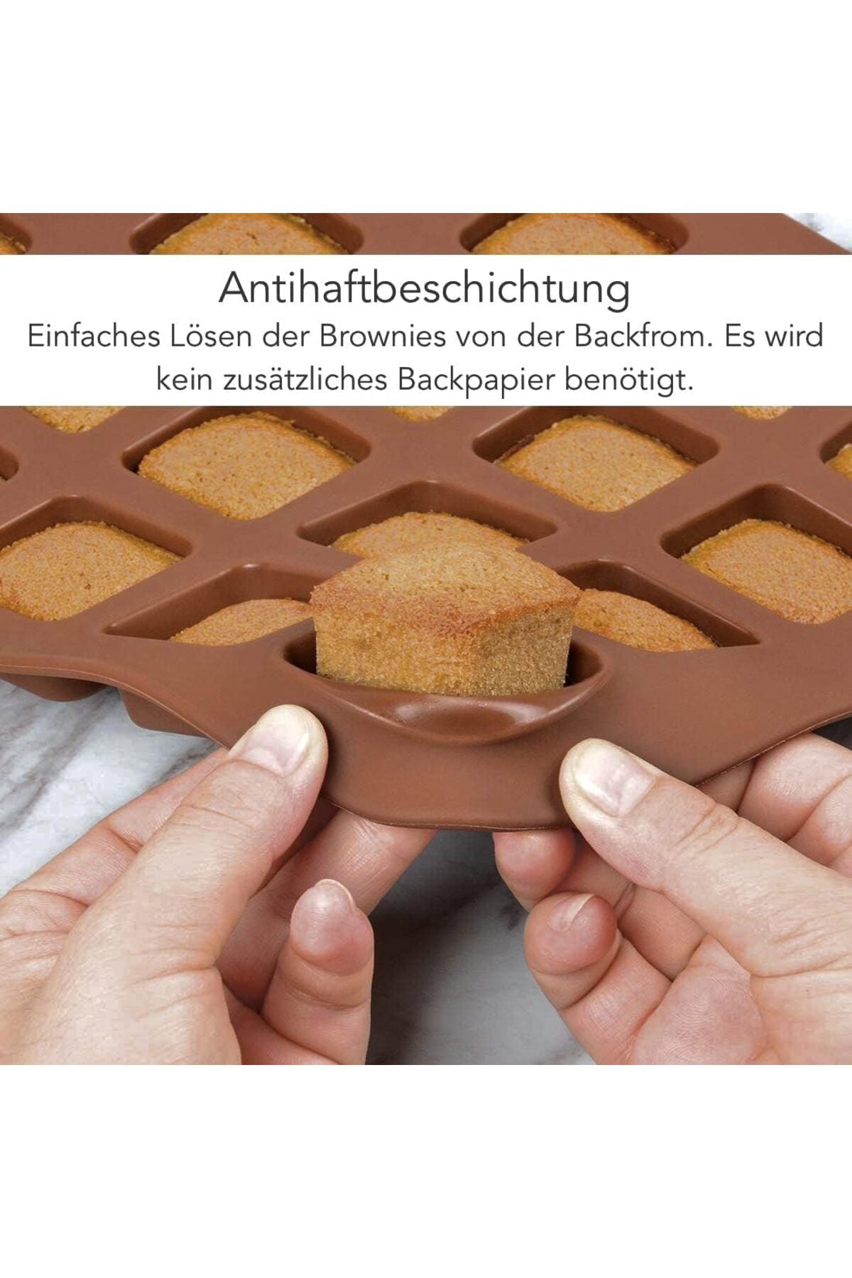Silikon Kare Desen Sabun Mum Muffin Çikolata Kalıbı