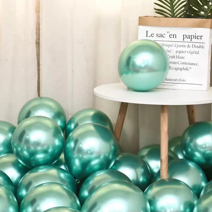 Mint Krom Balon 5 Adet