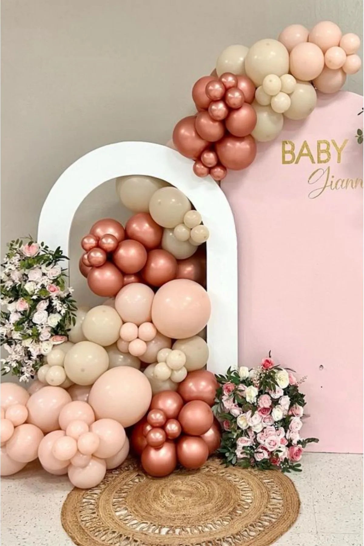 Pink Blush Balon 100 Adet 5 İnç