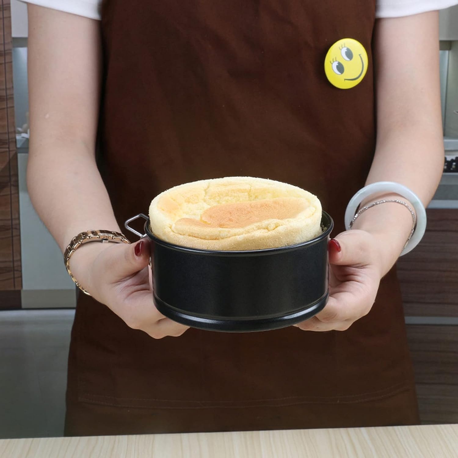 Yuvarlak Mini Kelepçeli Kek Kalıbı 12 cm