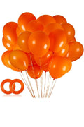 Turuncu Metalik Balon 12 Adet