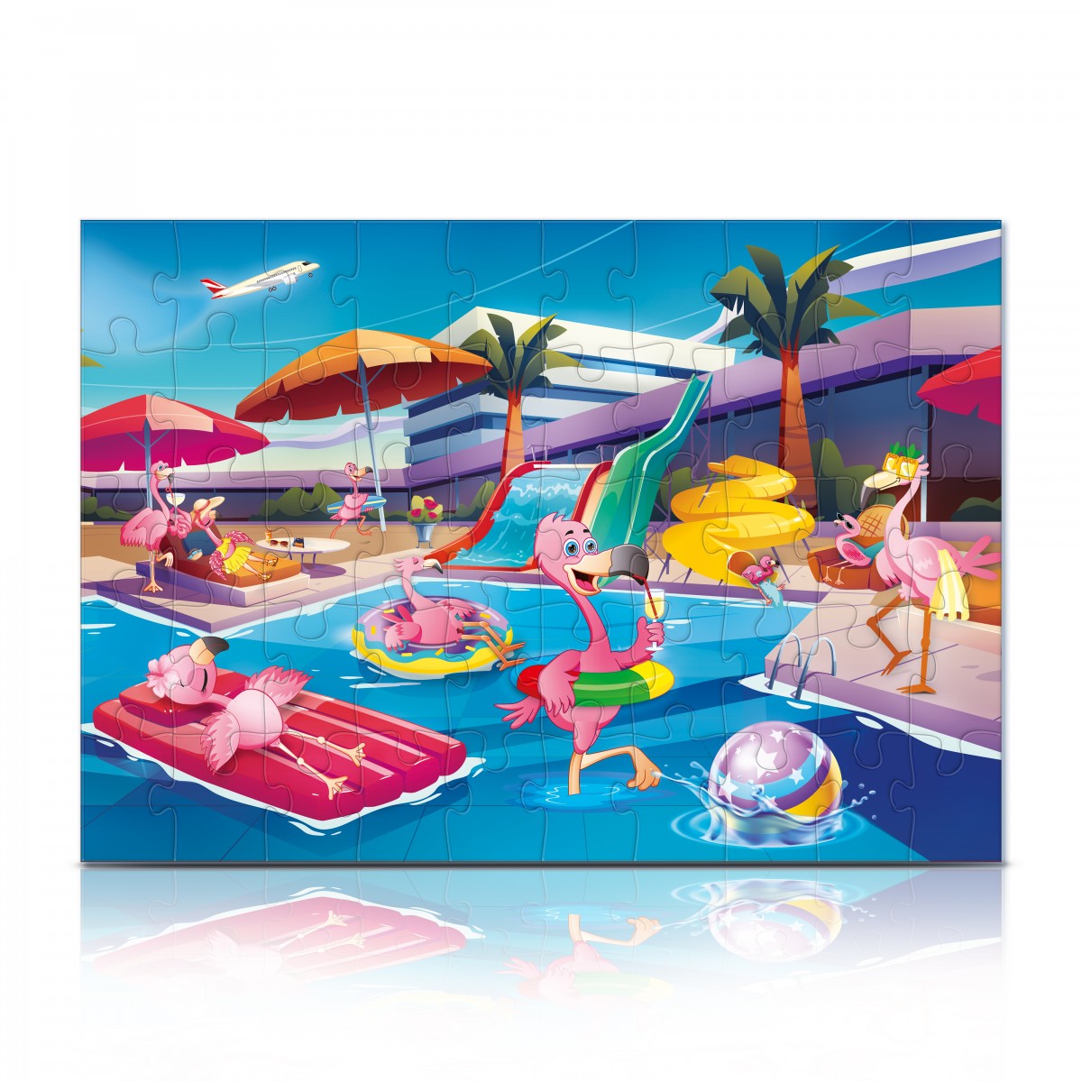Flamingo Partisi  -2x 50 Parça