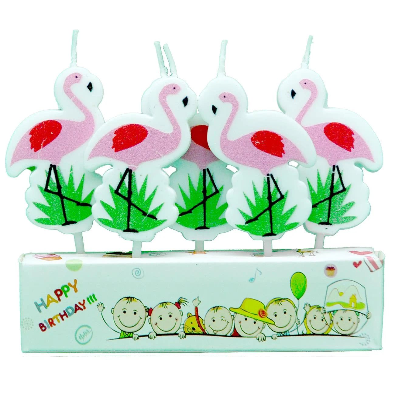 Flamingo Figürlü Mum