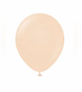 Pastel Balon Sütlü Kahve Renk 12 Adet