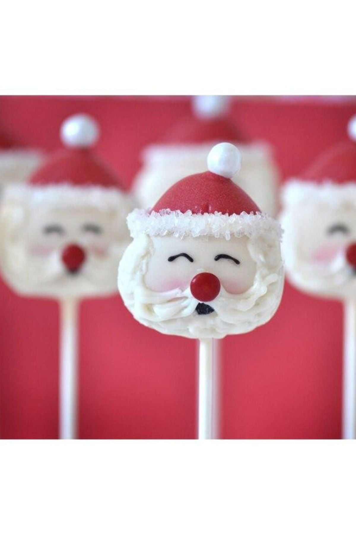 Kalp Lolipop Kek Yapım Seti 101li Cake Pops Kalıbı Lolipop Pembe Çubuk Çubuğu