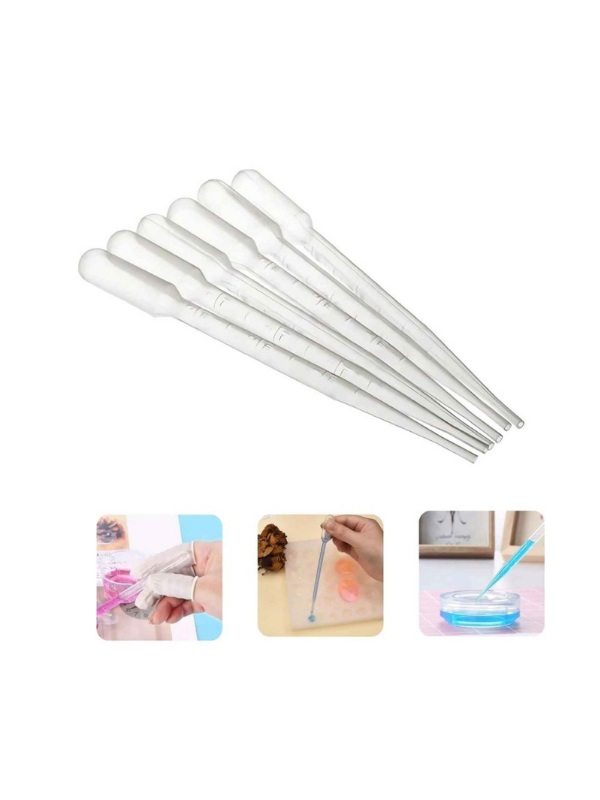 Epoksi Damlalık Esans Pastör Pipeti 3 ML - 100 Adet