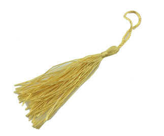 Sarı Püskül Ipeksi El Yapımı Yumuşak El Işi Mini Püsküller 50 Adet