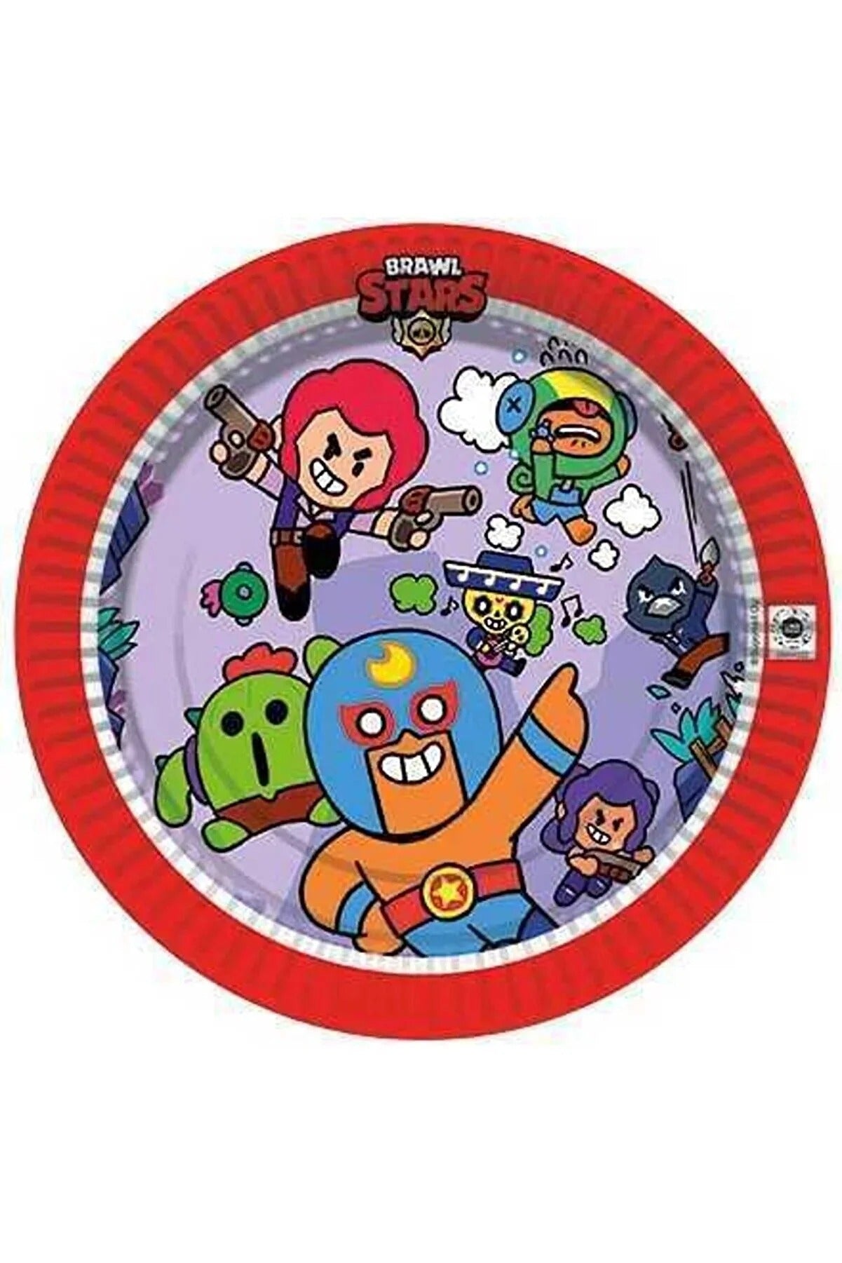 Brawl Star Temalı Tabak 8 Adet