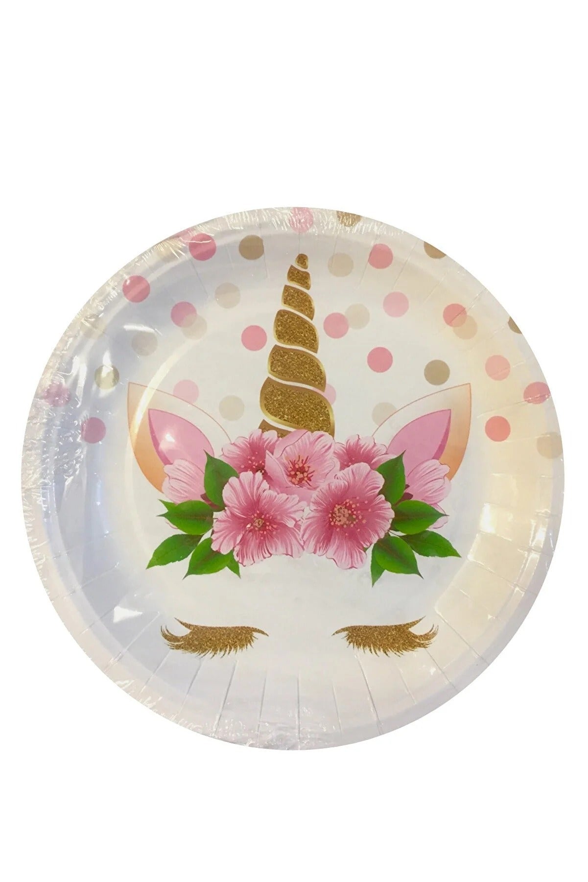 Unicorn Temalı Karton Tabak