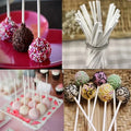 Cakepops Çubuğu Beyaz 24 Adet