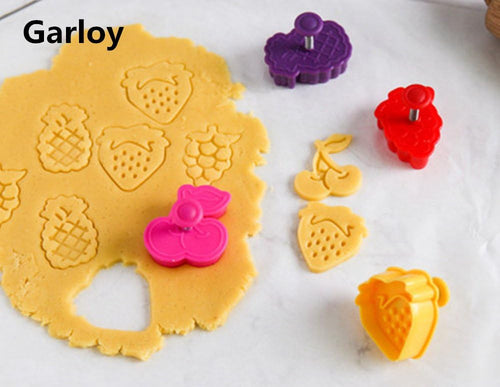 Basmalı Meyve Temalı Kalıp 4 lü Set