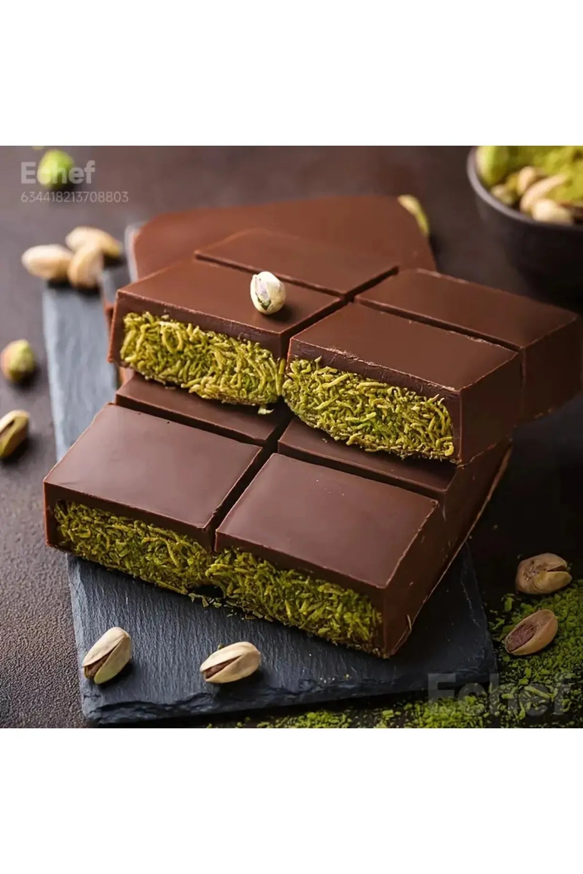 Dubai Tablet Derin Çikolata Kalıbı Kek Kalıbı