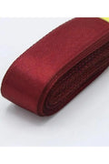 Kurdela Saten 2 Cm Bordo Renk 10 Metre Kurdele