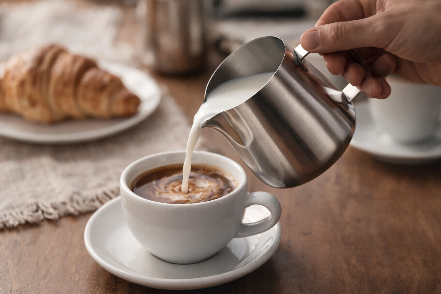 Süt Çay Kahve Potu Peacher Kapaksız