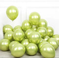 Fıstık Yeşil Krom Balon 5 Adet