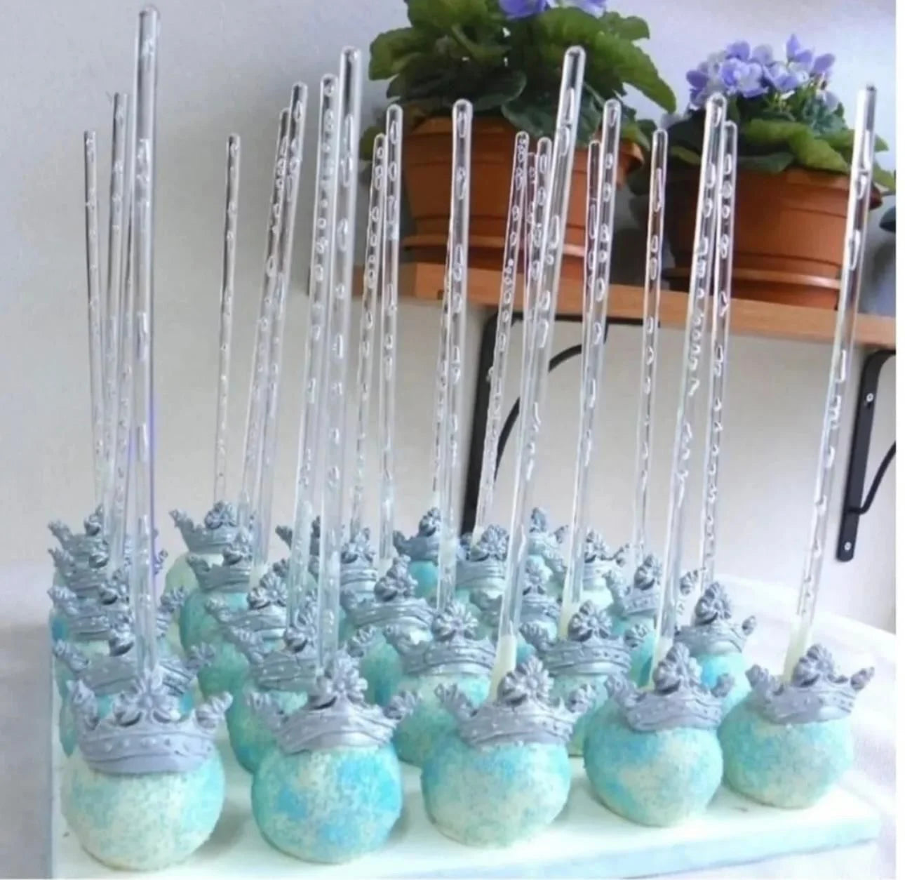 Cakepops Çubuğu Şeffaf 10 Adet
