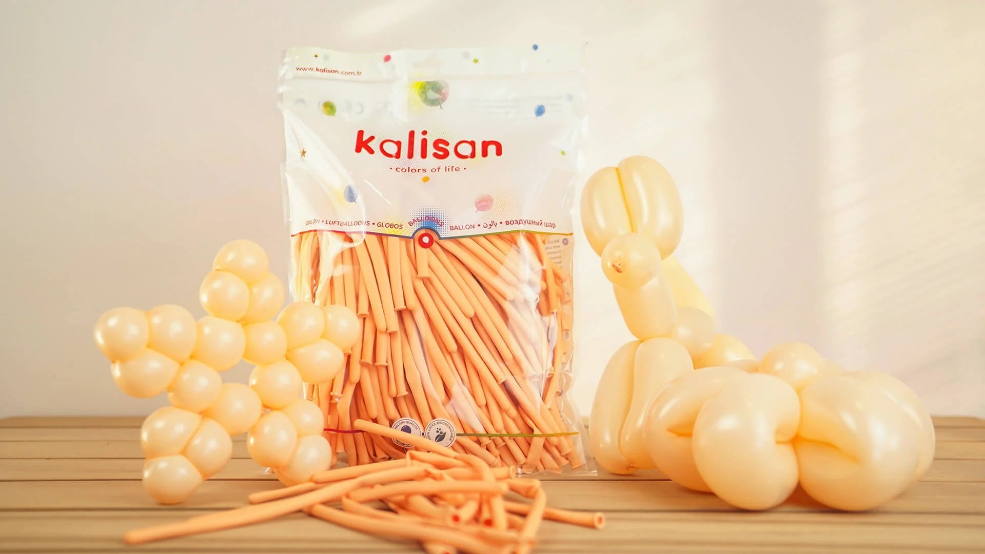 Somon Sosis Balon 10 Adet
