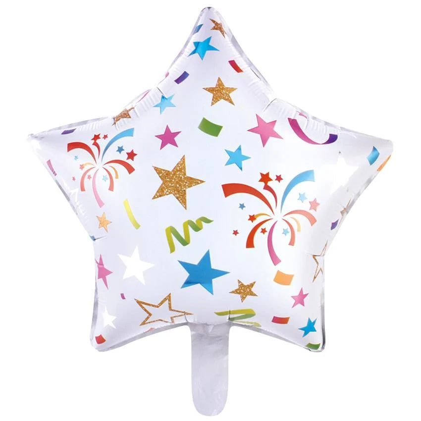 Havai Fişek Yıldız Folyo Balon 18 inc
