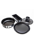 Metaltex Set Kek Kalıbı Siyah 4'lü
