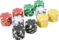 Çantalı Lüks Poker Çipi 100'lük - Poker Seti - Poker Fişi - Poker Çipi - Poker Kağıdı-oyun Seti