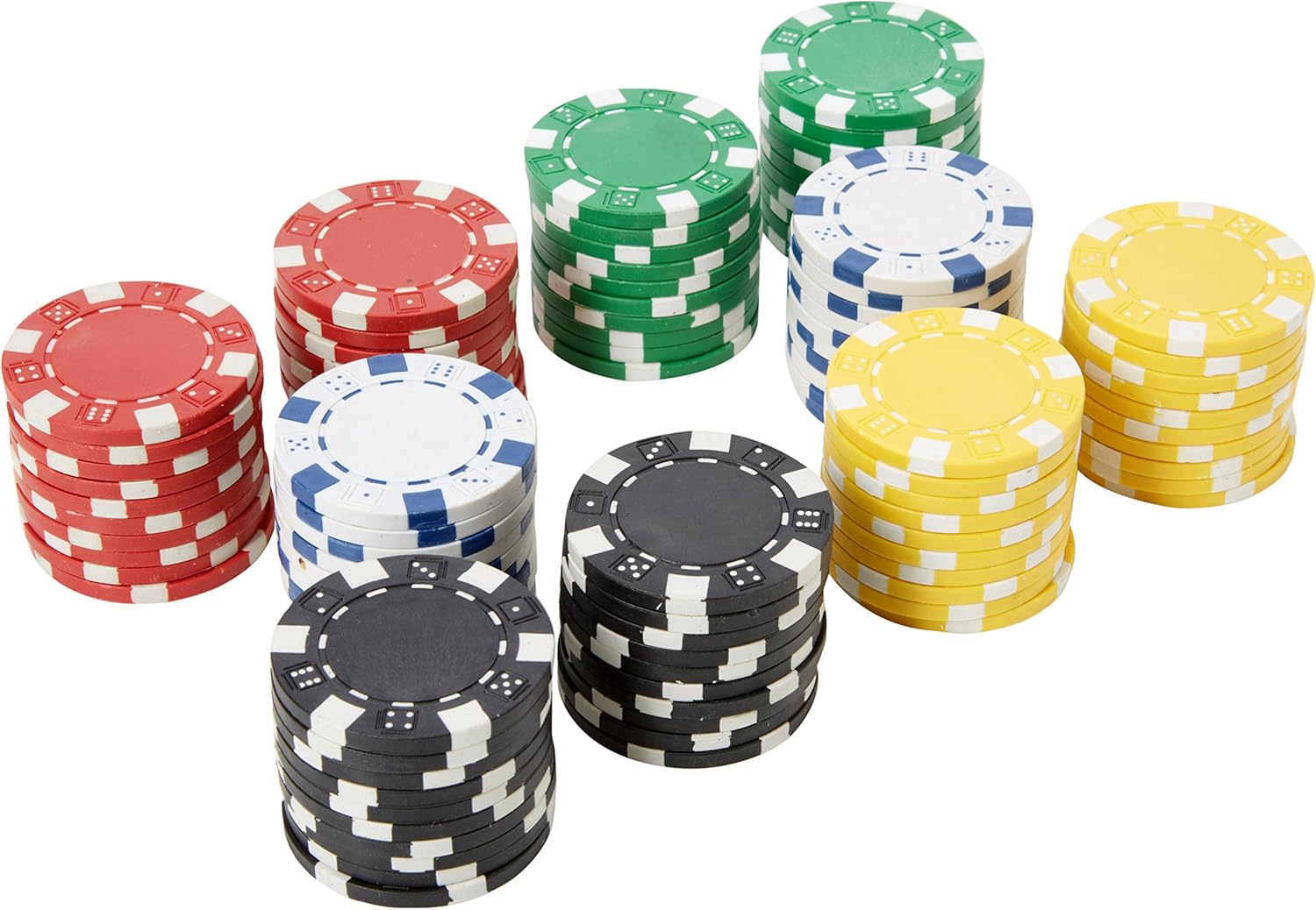 Çantalı Lüks Poker Çipi 100'lük - Poker Seti - Poker Fişi - Poker Çipi - Poker Kağıdı-oyun Seti