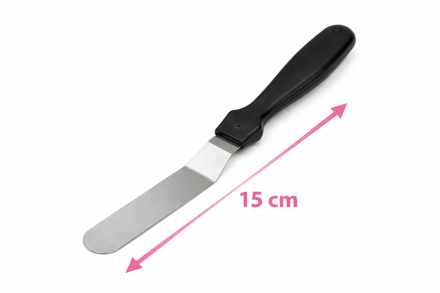 Eğik Spatula 15 cm – Pasta ve Krema Spatulası