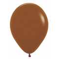 Pastel Balon Kahverengi Renk 12 Adet