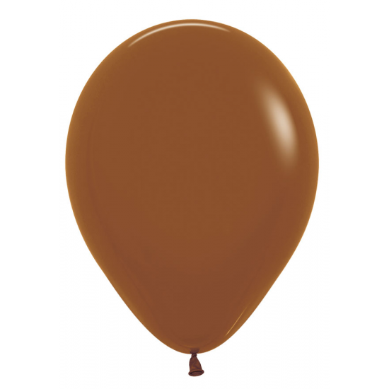 Pastel Balon Kahverengi Renk 12 Adet