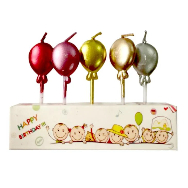 Krom Balon Figürlü Mum