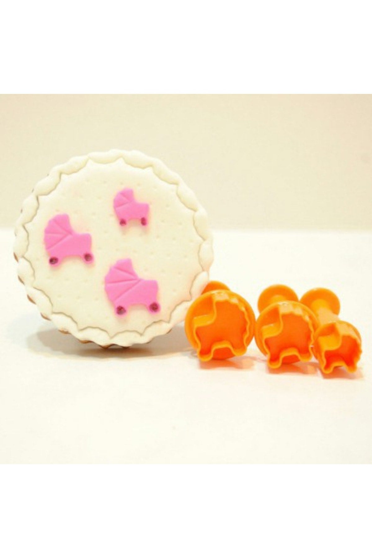Minik Puset Bebek Arabası Basmalı Kopat Set