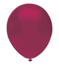 Pastel Balon Bordo Renk 12 Adet