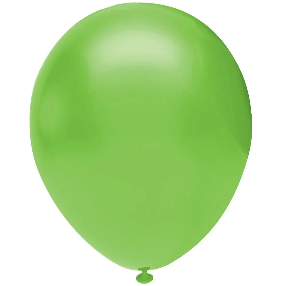 Pastel Balon Fıstık Yeşil Renk 12 Adet