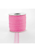 Dantel Kurdele Pembe 2 Cm 100 Metre