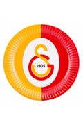Galatasaray Temalı Karton Tabak