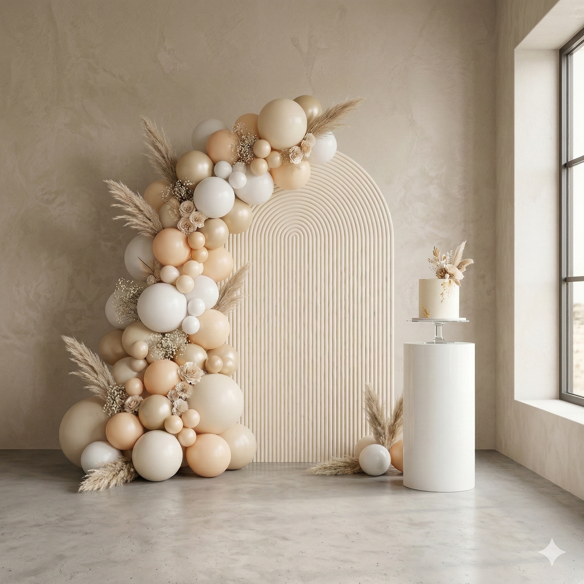 Pastel Balon Zinciri Seti – Parti Dekoru