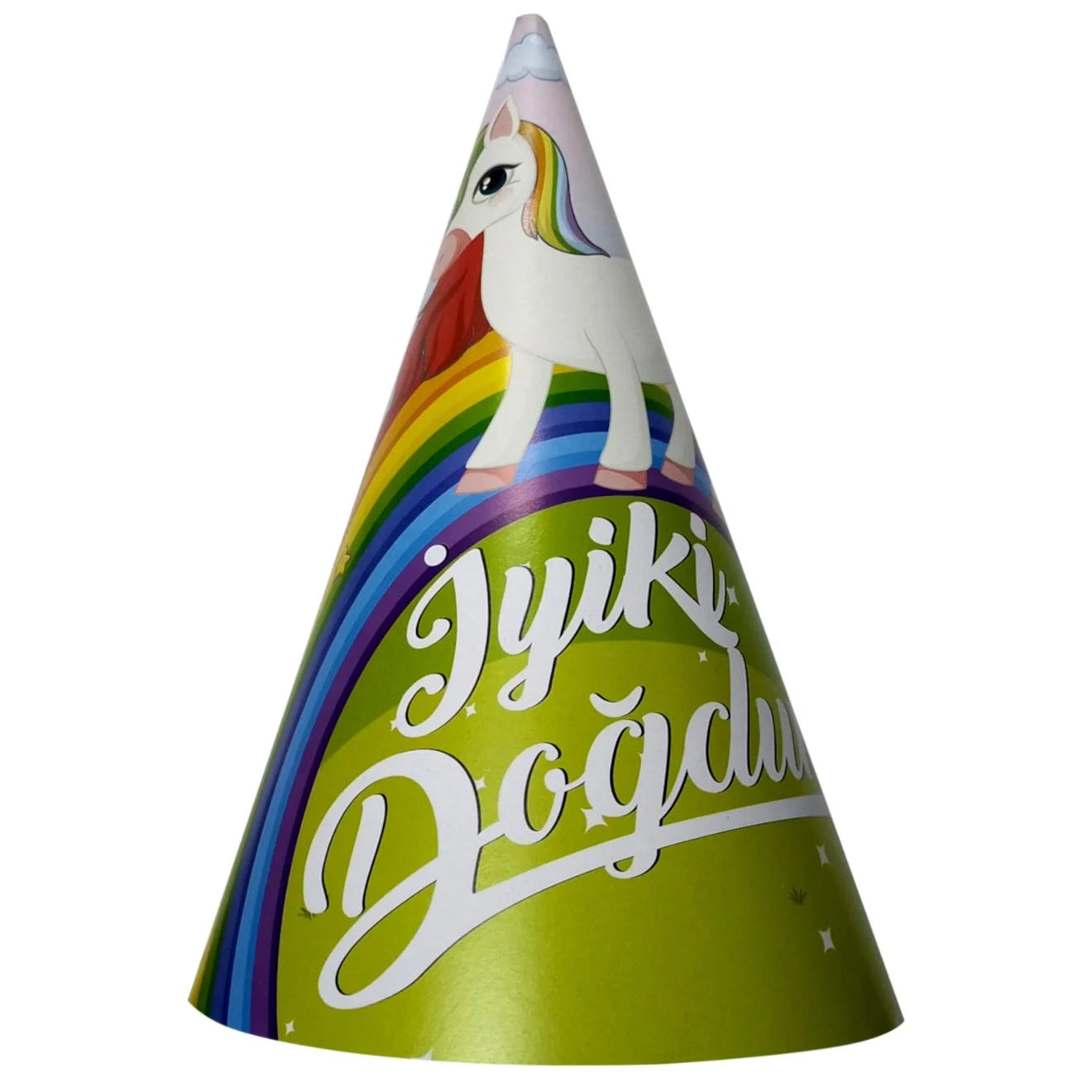 Unicorn Külah Şapka Siyah 8'li