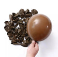 Çikolata Pastel Balon 100 Adet 5 İnç