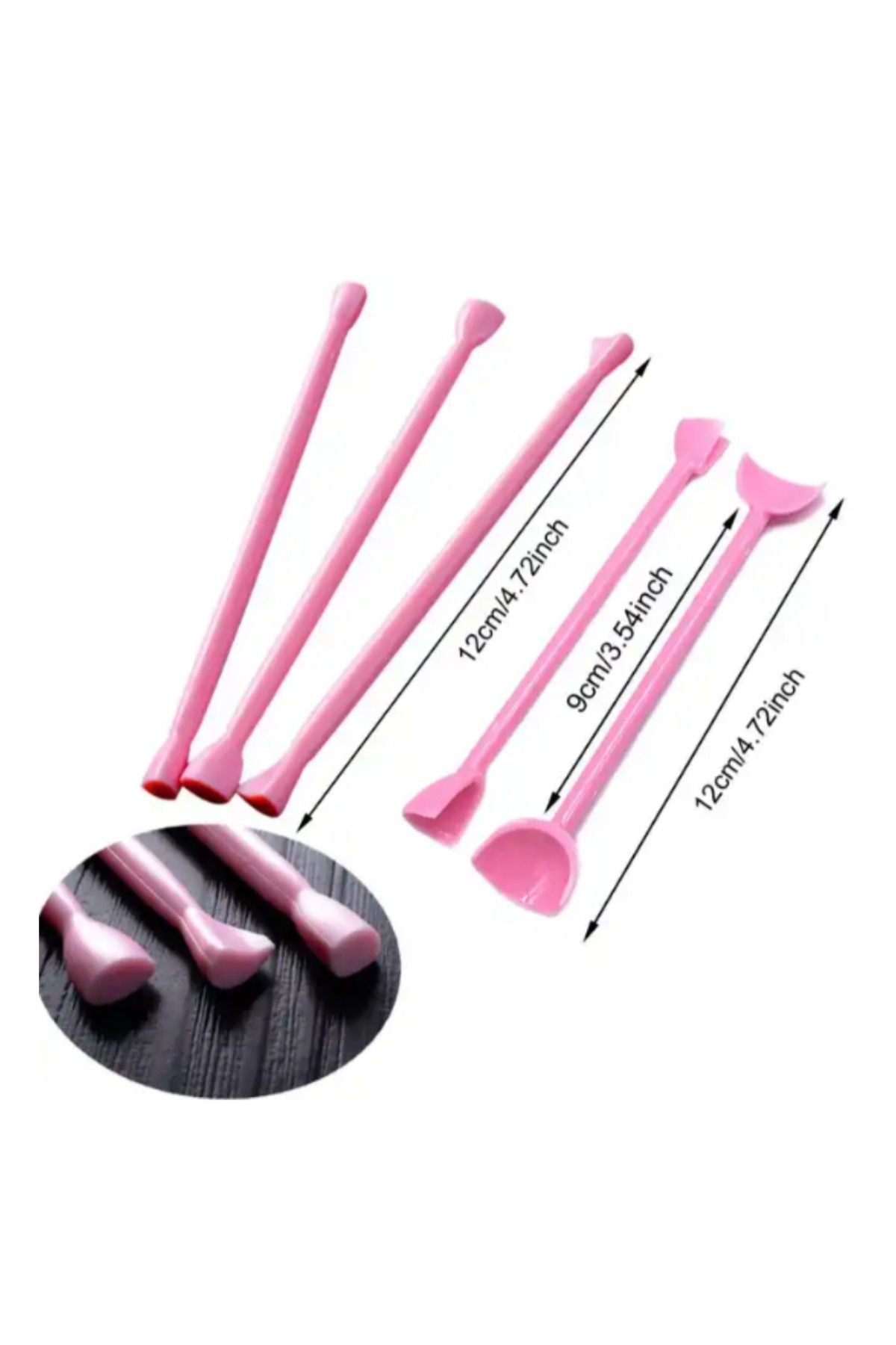 Göz Ağız Modelleme Seti 5li Şeker Hamuru Şekillendirici Marzipan Şekillendirme Seti Pasta Modelleme Seti