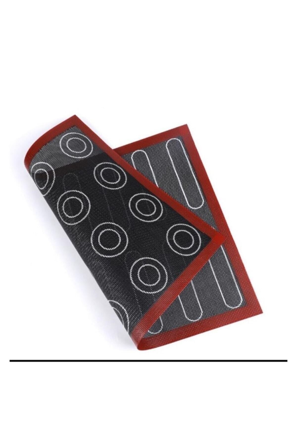 Çift Taraflı Delikli Makaron Ve Ekler Pişirme Matı Silpatı 30x40cm