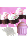 Lolipop Kek Yapım Seti Muffin Pop Kek Cake Pops Çikolata Kalıb 101 Parça