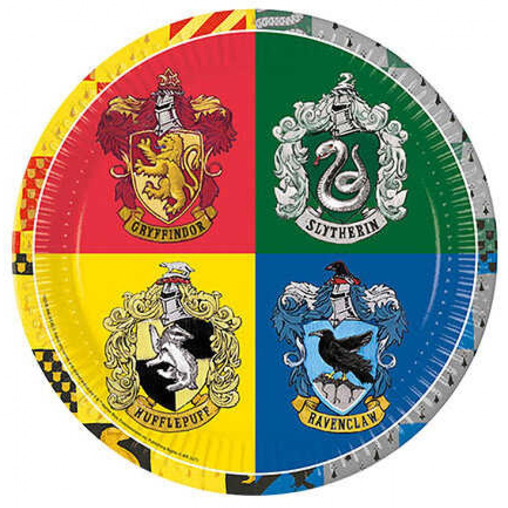 Harry Potter Hogwarts Temalı Karton Tabak