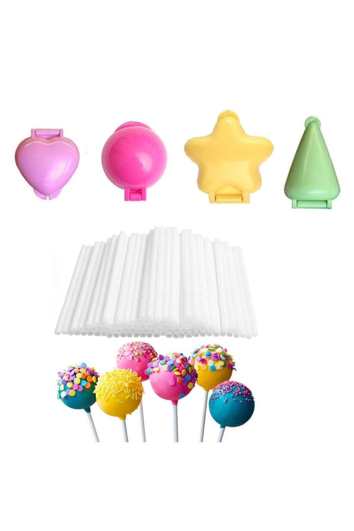 Lolipop Kek Cakepops Yapım Seti 104 Parça
