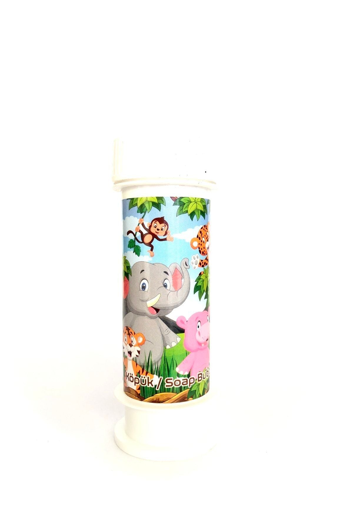 Safari Temalı Hayvan Figürlü Köpük Balon 10'lu 60ml