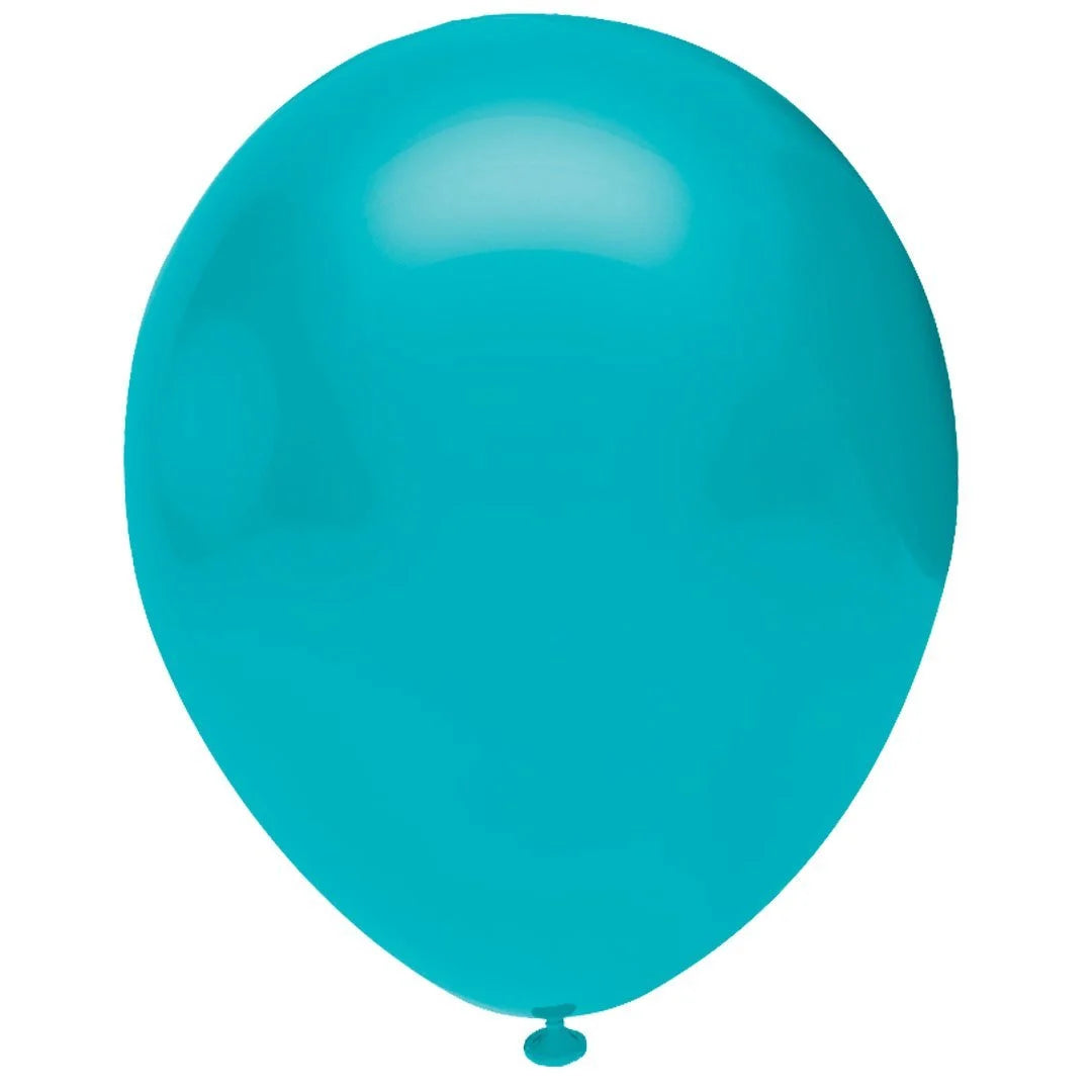 Pastel Balon Turkuaz Renk 12 Adet