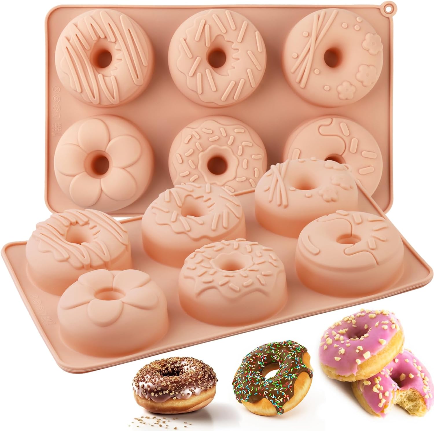Silikon Donut Jöle Cupcake Çörek Kek Ekmek Pasta Kalıbı