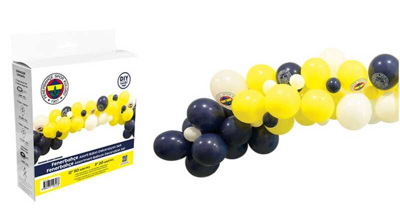 Balon Dekarasyon Fenerbahçe Set