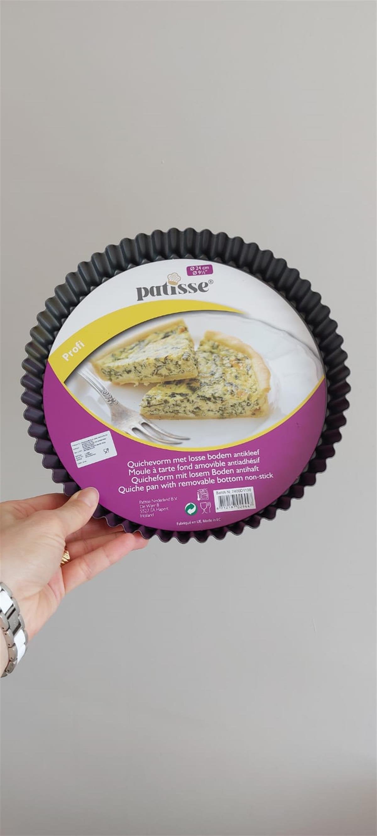 Altı Çıkan Tart Kalıp Patisse 24 cm