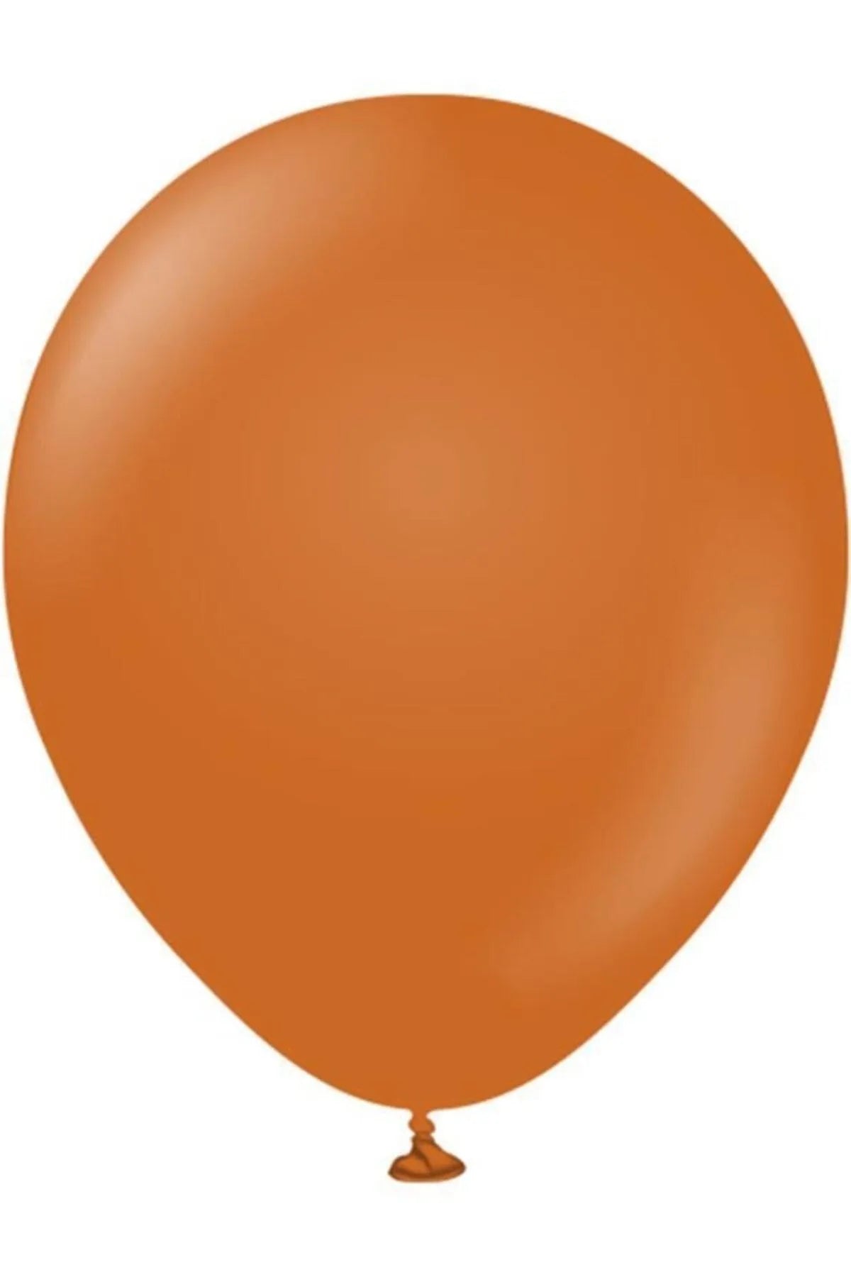 Yanık Turuncu Retro Balon 12 Adet